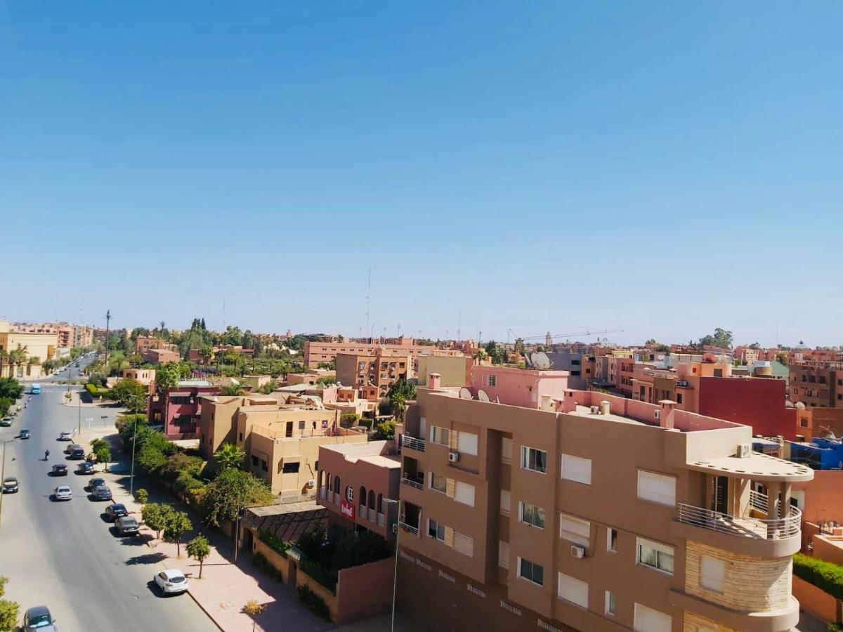 Luxueux Appartement Entre Gueliz Et L'Hivernage Avec Wifi Marrakesh Eksteriør bilde
