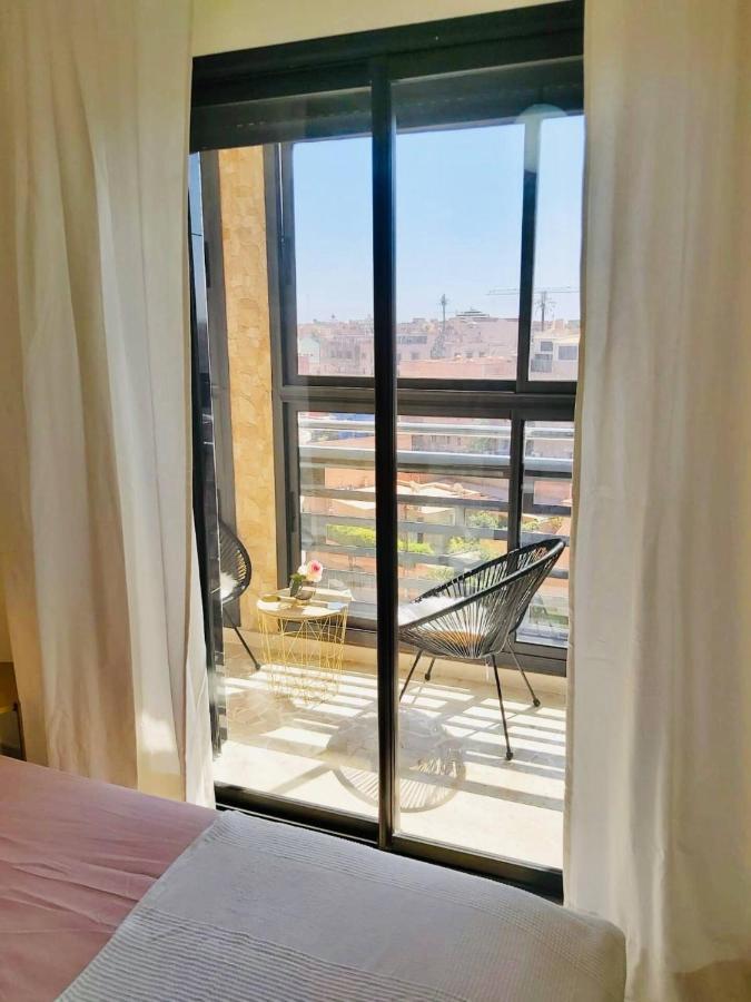 Luxueux Appartement Entre Gueliz Et L'Hivernage Avec Wifi Marrakesh Eksteriør bilde