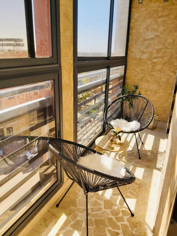Luxueux Appartement Entre Gueliz Et L'Hivernage Avec Wifi Marrakesh Eksteriør bilde
