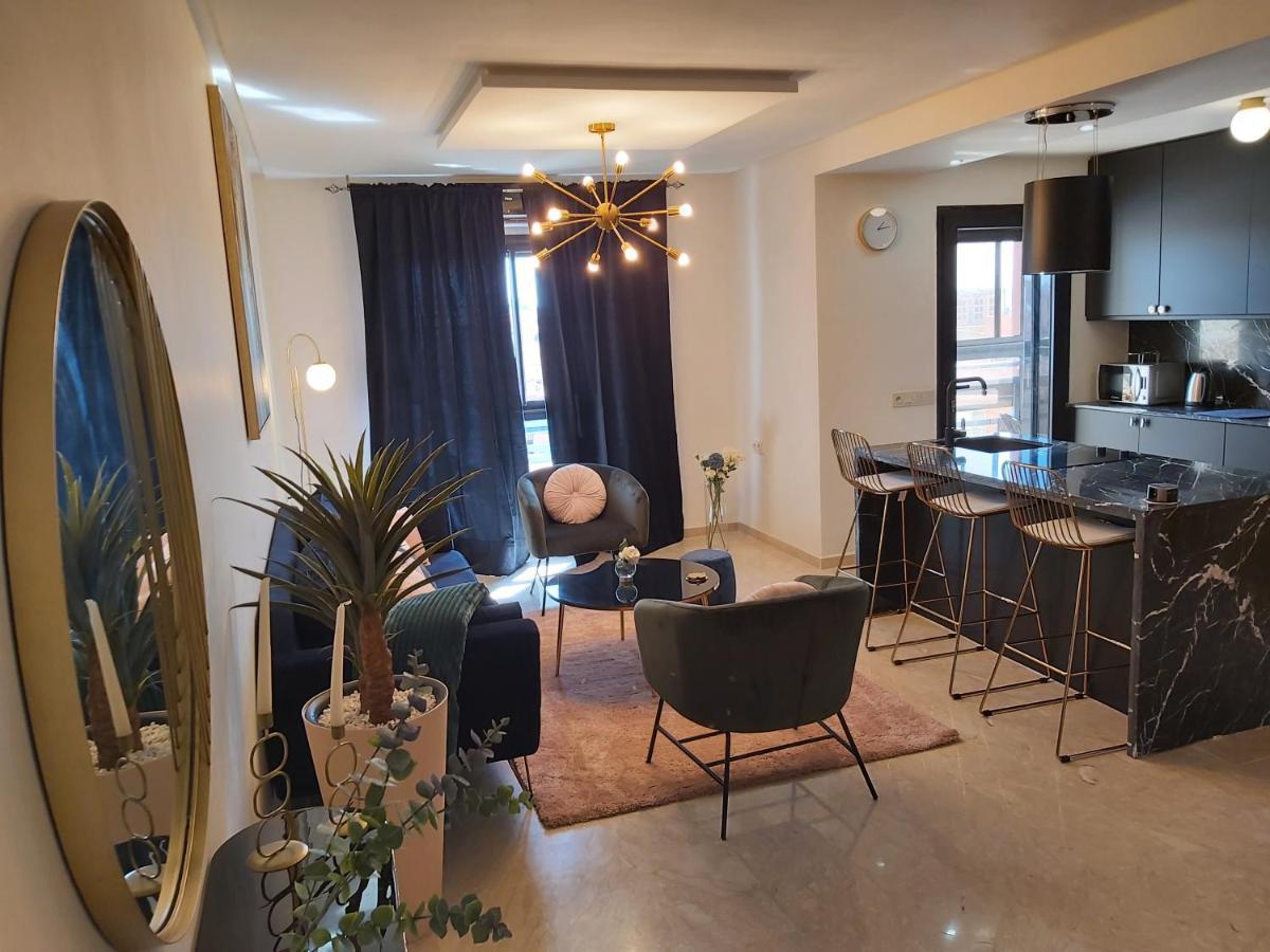 Luxueux Appartement Entre Gueliz Et L'Hivernage Avec Wifi Marrakesh Eksteriør bilde