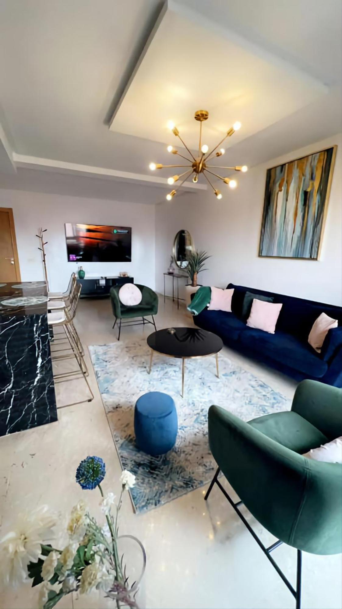 Luxueux Appartement Entre Gueliz Et L'Hivernage Avec Wifi Marrakesh Eksteriør bilde